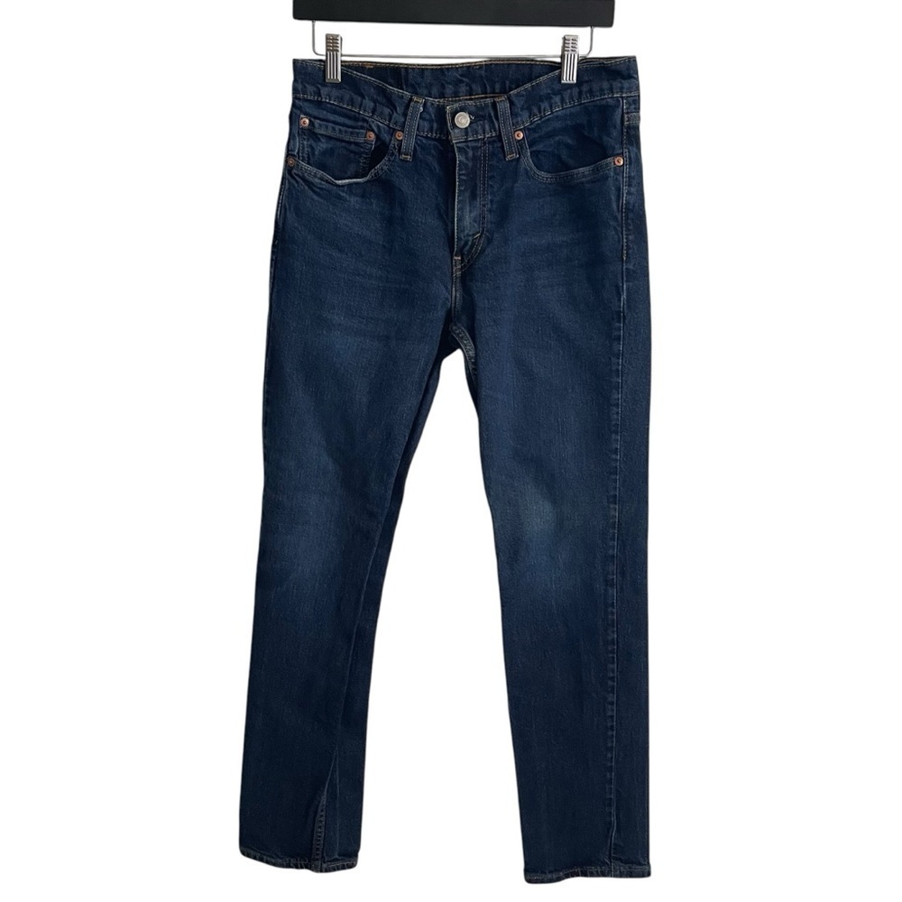 Levis Mens 511 Slim Fit Stretch Jeans 31x32 dark wash  Denim Cotton Blend